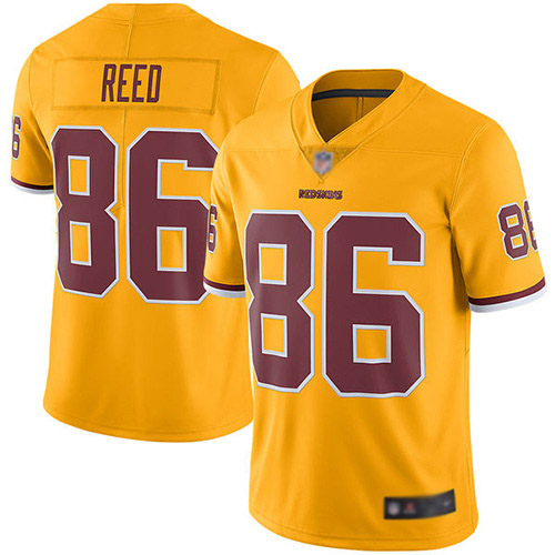 Washington Redskins Limited Gold Youth Jordan Reed Jersey NFL Football #86 Rush Vapor Untouchable